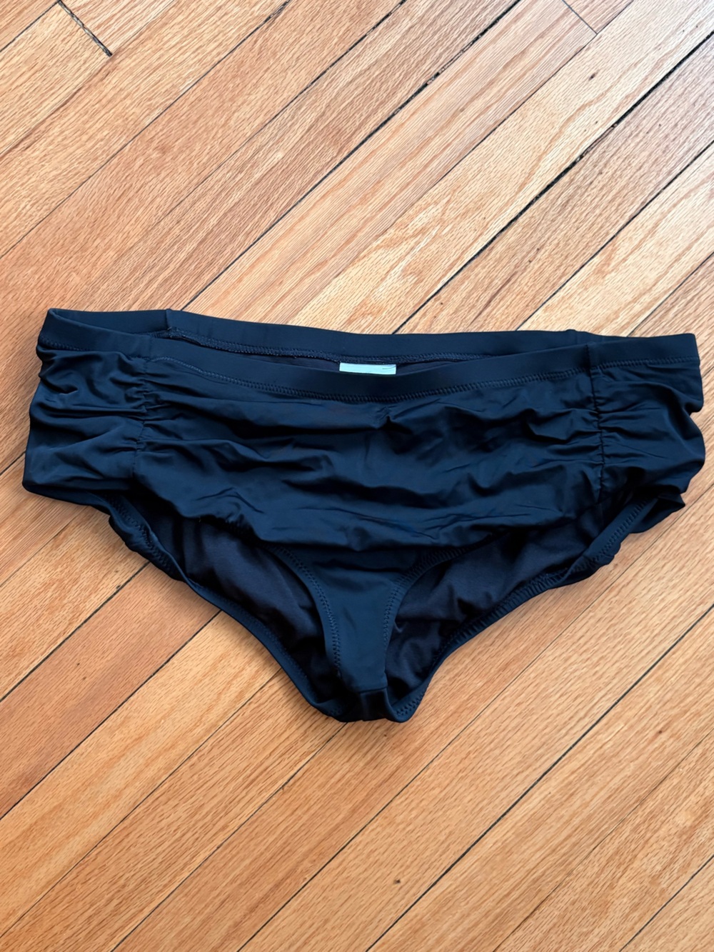 Jaclyn Smith Black Athletic Swim Shorts